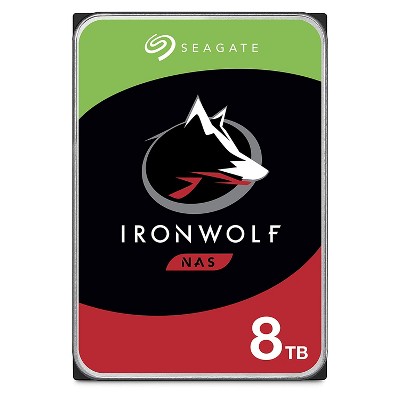 Seagate IronWolf 8TB NAS Internal HDD - CMR 3.5in SATA 7200 RPM (ST8000VN004)