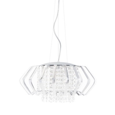 Fania Pendant Chrome/Silver - Safavieh