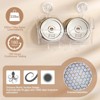 ATTOP Shower Caddy Suction Cup, No-Drilling One Second Installation Shower Caddy, Waterproof Suction Cup Shower Organizer for Kitchen Bathroom Storage - 2 of 4