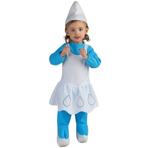 The Smurfs Movie Romper Smurfette Baby Costume Target