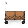 Oniva Wilderness Collapsible Outdoor Folding Wagon - Brown/Gray - 2 of 4