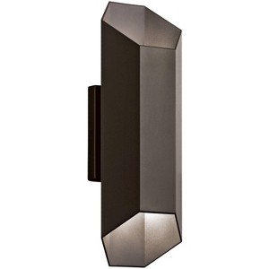 Kichler Estella 16 1/2"H Bronze LED Outdoor Wall Light - 1 of 1