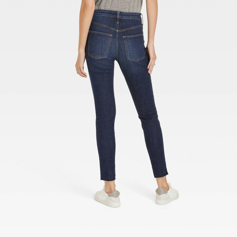 Women's High-Rise Skinny Jeans - Universal Thread™ Dark Wash, 2 of 12