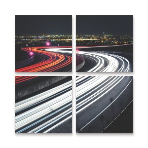 Trademark Fine Art SD Smart Migration Patterns 4 Piece Panel Set Art - 1 of 3