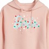 Women's - Barbie - Holidays & Christmas Cropped Graphic Hoodie - 2 of 3