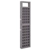 vidaXL 5-Panel Room Divider/Trellis Solid Fir Wood Gray 79.3"x70.9" - 4 of 4