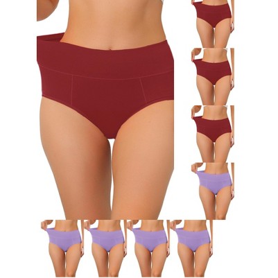 5 light purple 4 burgundy
