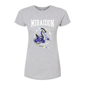 Women's - Pokémon - Miraidon Collegiate Fitted Graphic T-Shirt - 1 of 3