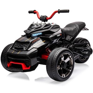 Kids Ride On Electric ATV for Kids with 3 Wheelers, 12V Battery Powered Car w/Parent Remote - 1 of 4