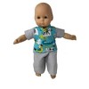 Doll Clothes Superstore Handmade Doll Scrubs With Safari Pint Fit 15 Inch Baby Dolls - image 2 of 4