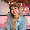 Dalix Shrimp Nigiri Embroidered Sushi Cotton Dad Hat Baseball Cap Adjustable Womens - 2 of 4