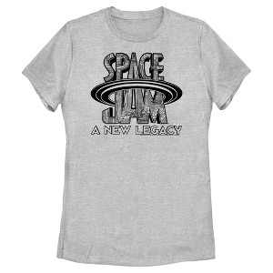 Women's Space Jam: A New Legacy Cyber Logo T-Shirt - 1 of 4
