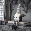 KTMBDW Halloween Plush Gnomes Decoration, 2 Pack Halloween Dangle Leg Gnomes Doll Elf Dwarf - Stuffed gnomesfor Halloween Home Decor - 2 of 4