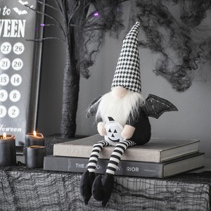 KTMBDW Halloween Plush Gnomes Decoration, Halloween Dangle Leg Gnomes Doll Elf Dwarf - Stuffed gnomesfor Halloween Home Decor - 1 of 4