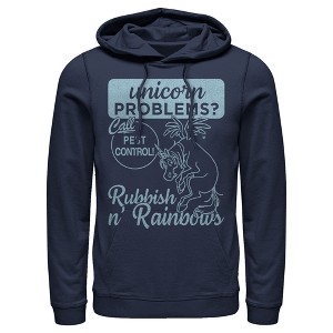 Men's Onward Rubbish N' Rainbows Pest Control Pull Over Hoodie - 1 of 3