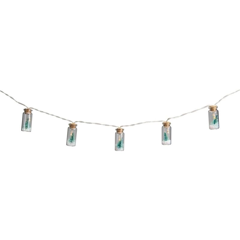 Northlight 10-Count Tree in a Bottle Christmas String Lights - LED Warm White - 3' Clear Wire, 4 of 6