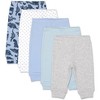 The Peanutshell Dinos and Dots 5-Pack Baby Pants - 4 of 4