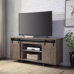 60" Bellarosa TV Stand for TVs up to 60" Gray Wash - Acme Furniture