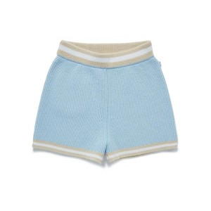 Samii Ryan | Smiley� Wimbeldon Knit Shorts , Blue , Small , 2 - 1 of 1