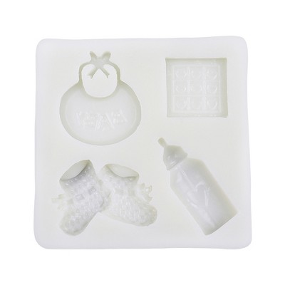O'creme Butterfly Silicone Fondant Mold - 3 X 4 - 6 Cavities White :  Target
