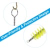 Unique Bargains Flexible Durable Stainless Steel Nylon Tube Cleaning Brush 10 Pcs - 3 of 4