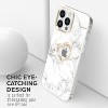 Vena vLove For Apple iPhone 13 Pro Max Case Heart, Heart Shape Design (MagSafe Compatible) Dual Layer Slim Hybrid Bumper Cover, Holographic Rainbow - 4 of 4