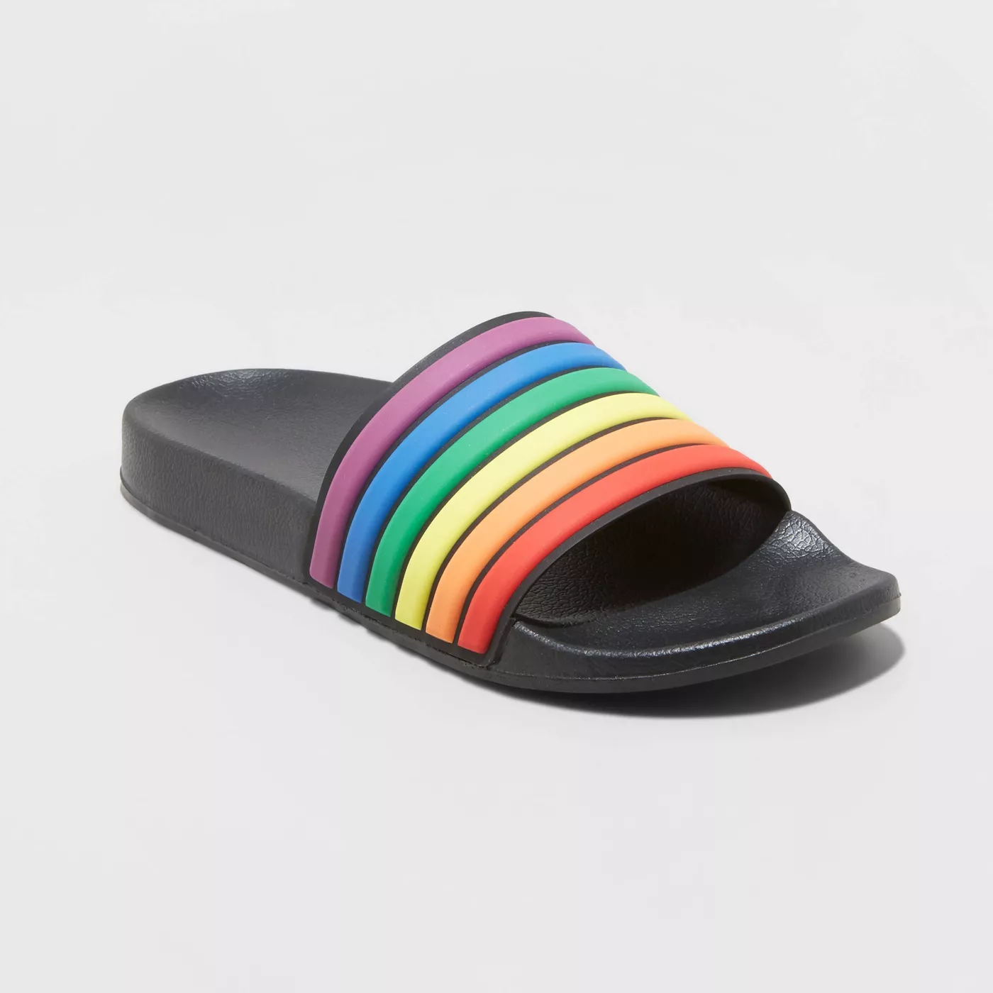 Pride Gender Inclusive Adult Slide Sandals - image 1 of 7