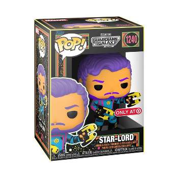 Funko POP! Guardians of The Galaxy: Volume 3 - Star-Lord (Blacklight) (Target Exclusive)