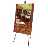Quartet Heavy-Duty Adjustable Instant Easel Stand 25" to 63" High Steel Black 27E - 2 of 4