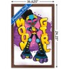 Trends International Marvel's Moon Girl & Devil Dinosaur - Moon Girl Framed Wall Poster Prints - 3 of 4