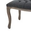Tassia Tufted Bench - Christopher Knight Home - 3 of 4