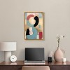 Art Remedy Glam Brooch of Gold Contemporary Shapes Abstract Wall Art Framed - 2 of 4