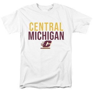 Men's Central Michigan University Official Stacked T-Shirt - 1 of 4