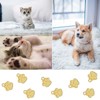 Unique Bargains Metal Bulk Elegant DIY Crafts Jewelry Making Dog Footprints Pendant 120 Pcs - 4 of 4