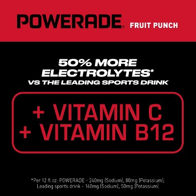 POWERADE Fruit Punch Sports Drink - 20 fl oz Bottle