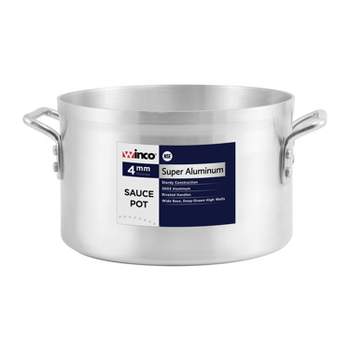 Aluminum Nonstick Wide Low Stock Pots & Lids 10 inch Pot (15 x 10.5 x 3.5)
