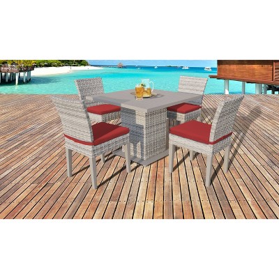 Fairmont 7pc Patio Dining Set - Copper - TK Classics