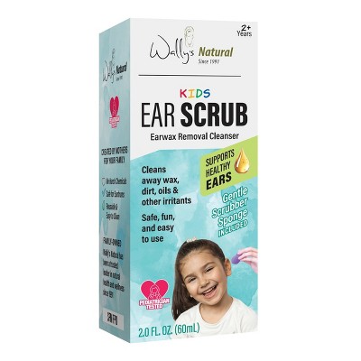 Wally's Natural Kidz Ear Scrub - 2 oz