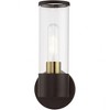 Livex Lighting Banca 1 - Light Sconce in  Bronze/Antique Brass - 3 of 3