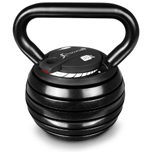 Adjustable Kettlebell, 10-lb to 40-lb - 1 of 4