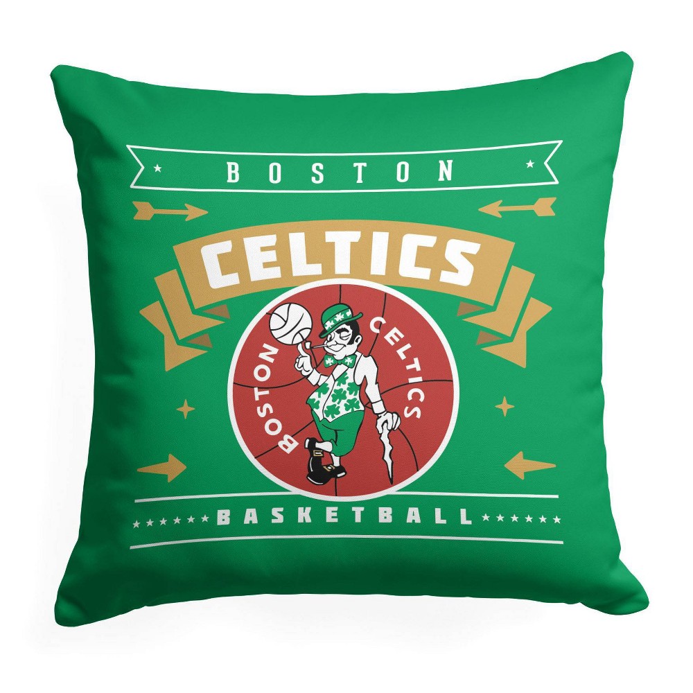 NBA Boston Celtics Hardwood Classics Printed Throw Pillow