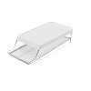 OU Egg Holder for Fridge, BPA Free Rolling Egg Organizer for Refrigerator Organization, Clear Stackable Container for Kitchen Organizers and Storage - 3 of 4