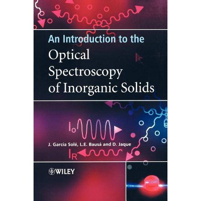 An Introduction to the Optical Spectroscopy of Inorganic Solids - by  Jose Solé & Luisa Bausa & Daniel Jaque (Paperback)