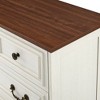 Kumasinova 7-Drawer Dresser with Roman Column Handles, Farmhouse Bedroom Storage Cabinet, Storage Dresser for Bedroom, Spacious Top for TV Stands - 4 of 4