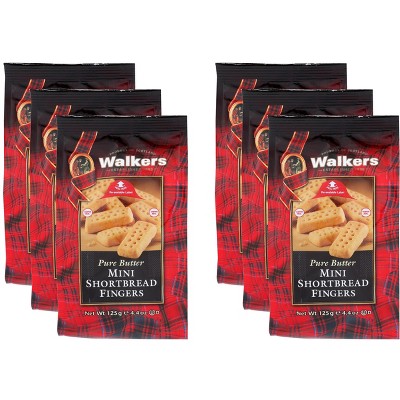 Walkers Shortbread Mini Finger - Pack of 6 - 4.4 oz