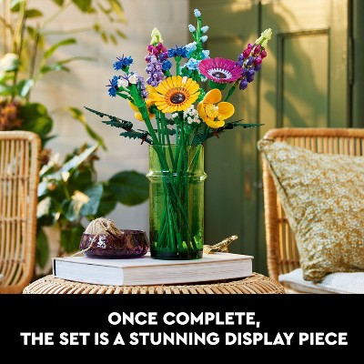 LEGO Icons Wildflower Bouquet Artificial Flowers 10313, 6 of 13