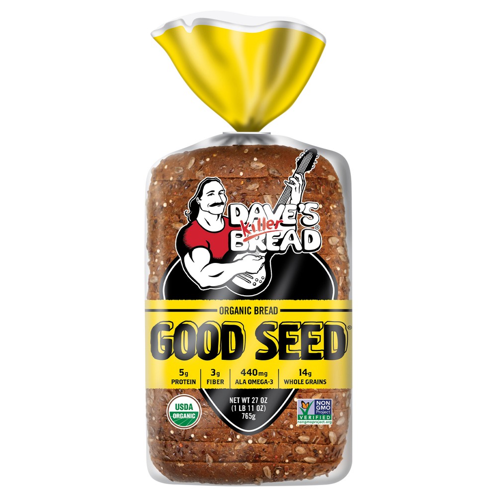 DAVE'S KILLER BREAD, ORGANIC GOOD SEED BREAD
