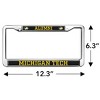 Michigan Technological University Alumni Full Size Standard License Plate Metal Frame - 4 of 4
