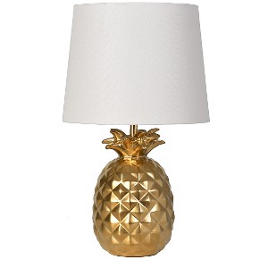Pineapple Table Lamp - Gold - Pillowfort , Size: Lamp Only