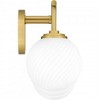 Quoizel Lighting Eloise 3 - Light Vanity in  Aged Brass - 2 of 4